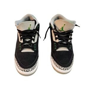 Air Jordan 3 Retro BLACK/PINE GREEN 2021 US Mens Sneakers Size 8